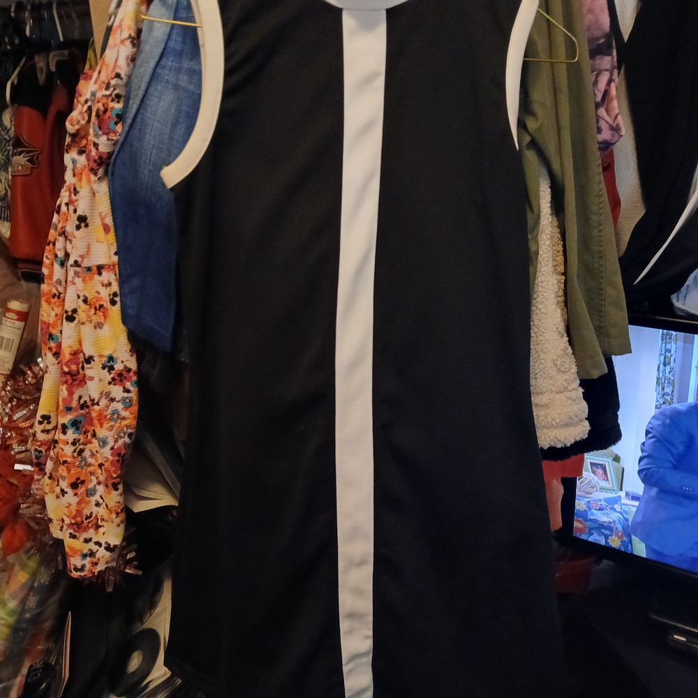 Stylish Black and White Dress
